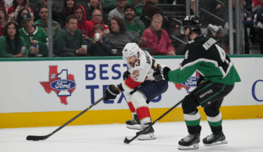 Marchand gets 3 points, Panthers shut out Stars