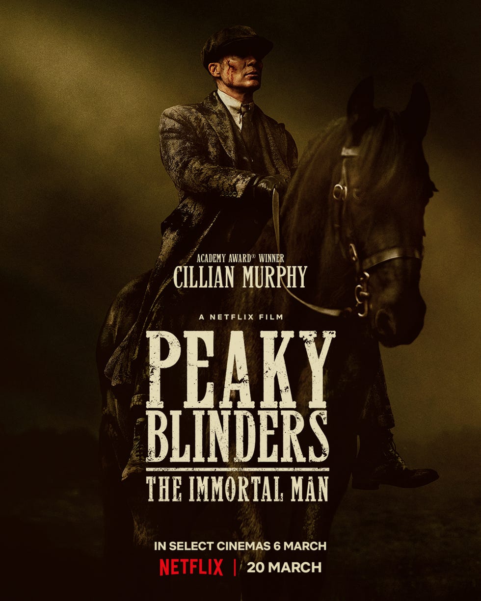 cillian murphy, peaky blinders the immortal man movie poster