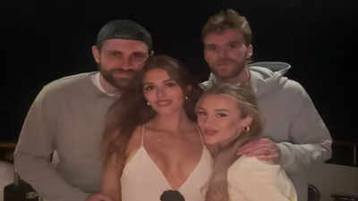 NHL couples that grabbed attention in 2025: Historic achievements, personal milestones, family moments and more