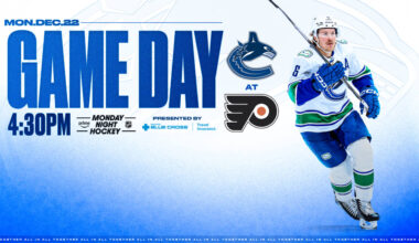 Game Notes: Canucks at Flyers