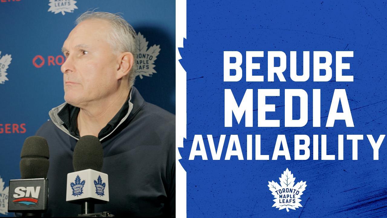 Craig Berube | Practice | December 19, 2025