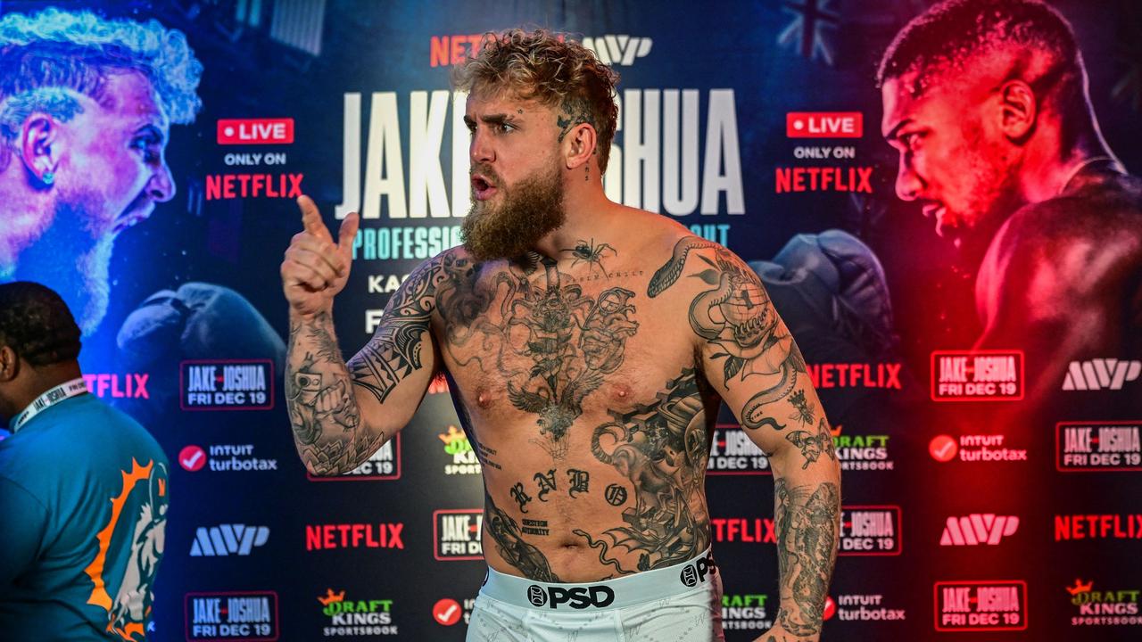 Jake Paul vs Anthony Joshua weigh-in results, video, Hulk Hogan warning, latest news
