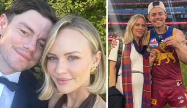 Lachie Neale returns to South Australia amid marriage drama