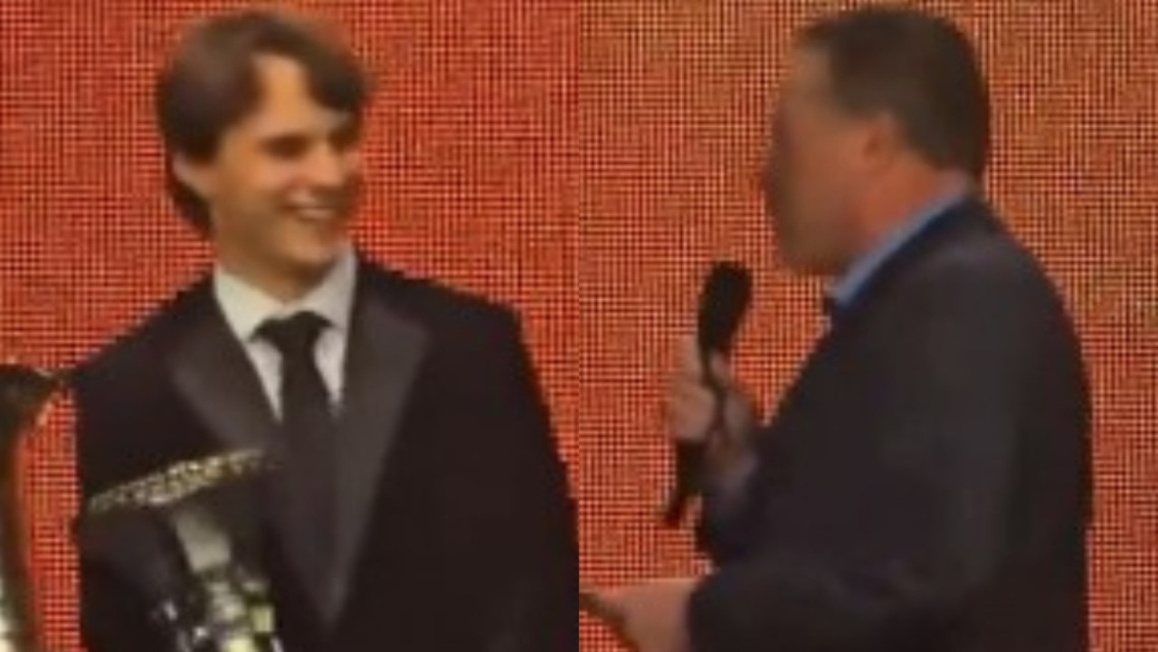 Zak Brown speech at McLaren celebration, video, Oscar Piastri and Lando Norris reaction, Alpine