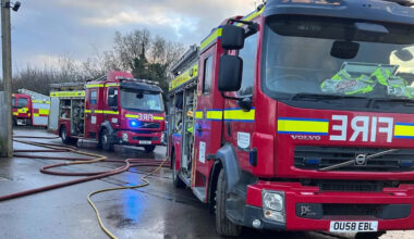 Rugby club evacuated after fire breaks out