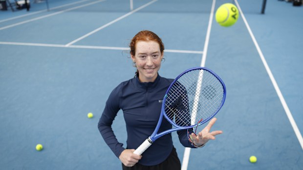 Maya Joint at the Brisbane International.