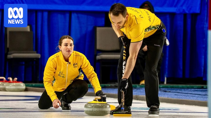 Australian curlers Tahli Gill and Dean Hewitt miss out on spot at 2026 Winter Olympic Games