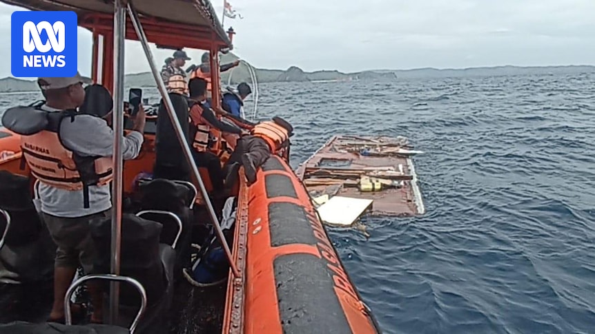 Spanish soccer coach missing after tourist boat sinks in Indonesia's Komodo National Park