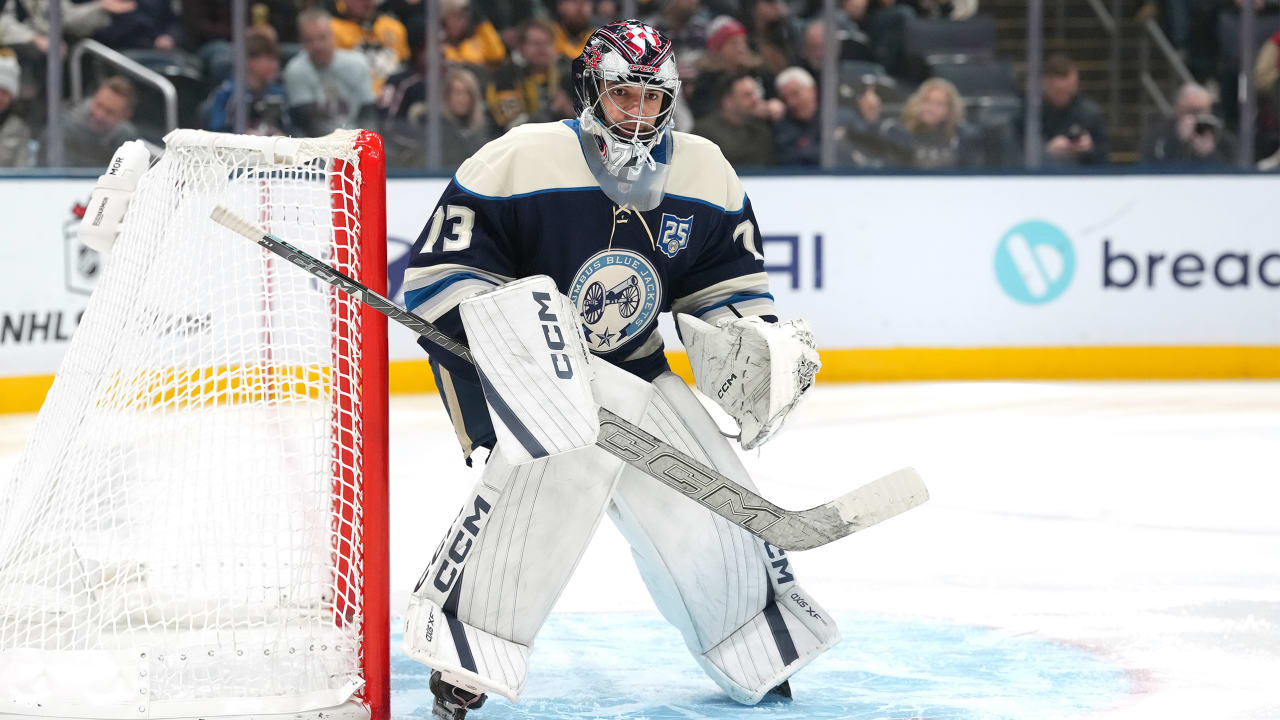 Greaves grateful for long journey to become starter for Blue Jackets