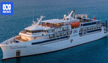 Coral Adventurer runs aground off Papua New Guinea with 120 people onboard