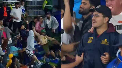 Rs 1.07 crore for a catch! Fan takes one-handed blinder, steals the show | WATCH