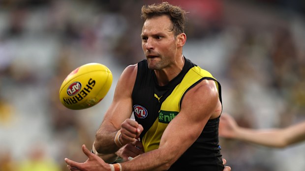 Toby Nankervis of the Tigers.