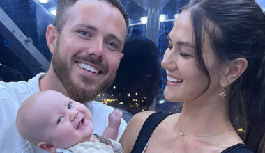 Nathan & Gael Share Boating Adventure with Their Baby (PHOTOS)