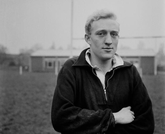 England rugby fly-half Richard Sharp, February 18, 1960. Photo: Getty Images