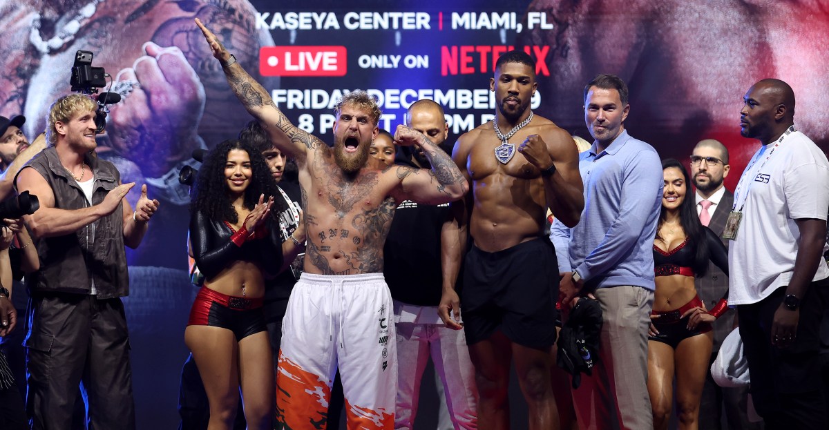 Jake Paul vs. Anthony Joshua live round-by-round updates