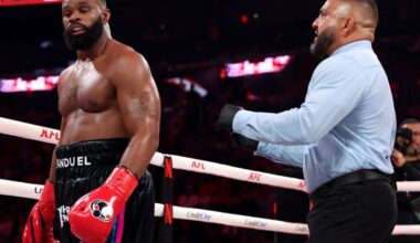 ‘He’s just sleep fighting these days’: Luke Rockhold reacts to Tyron Woodley’s knockout loss to Anderson Silva