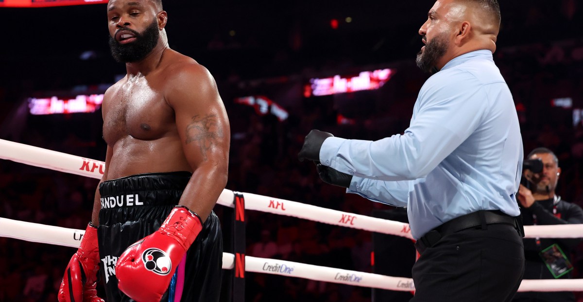 ‘He’s just sleep fighting these days’: Luke Rockhold reacts to Tyron Woodley’s knockout loss to Anderson Silva