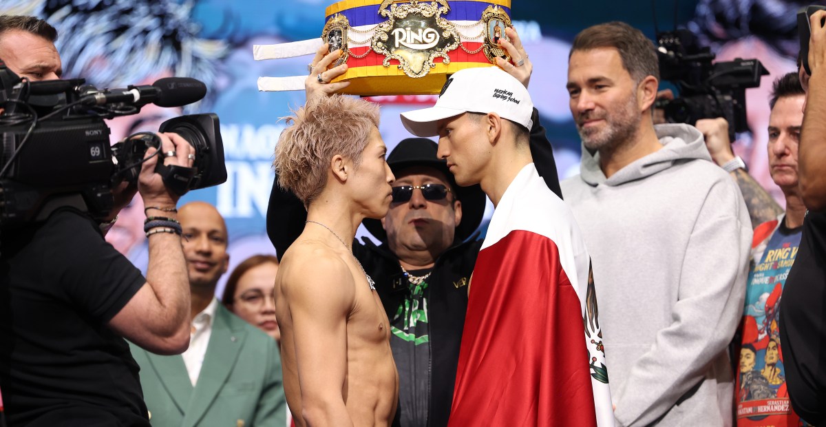 Face off! Inoue vs. Picasso staredown video, weigh ins results