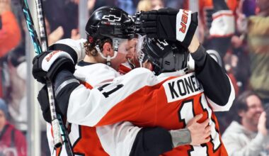 Flyers end Canucks' winning streak in Tocchet's 1st game against former team