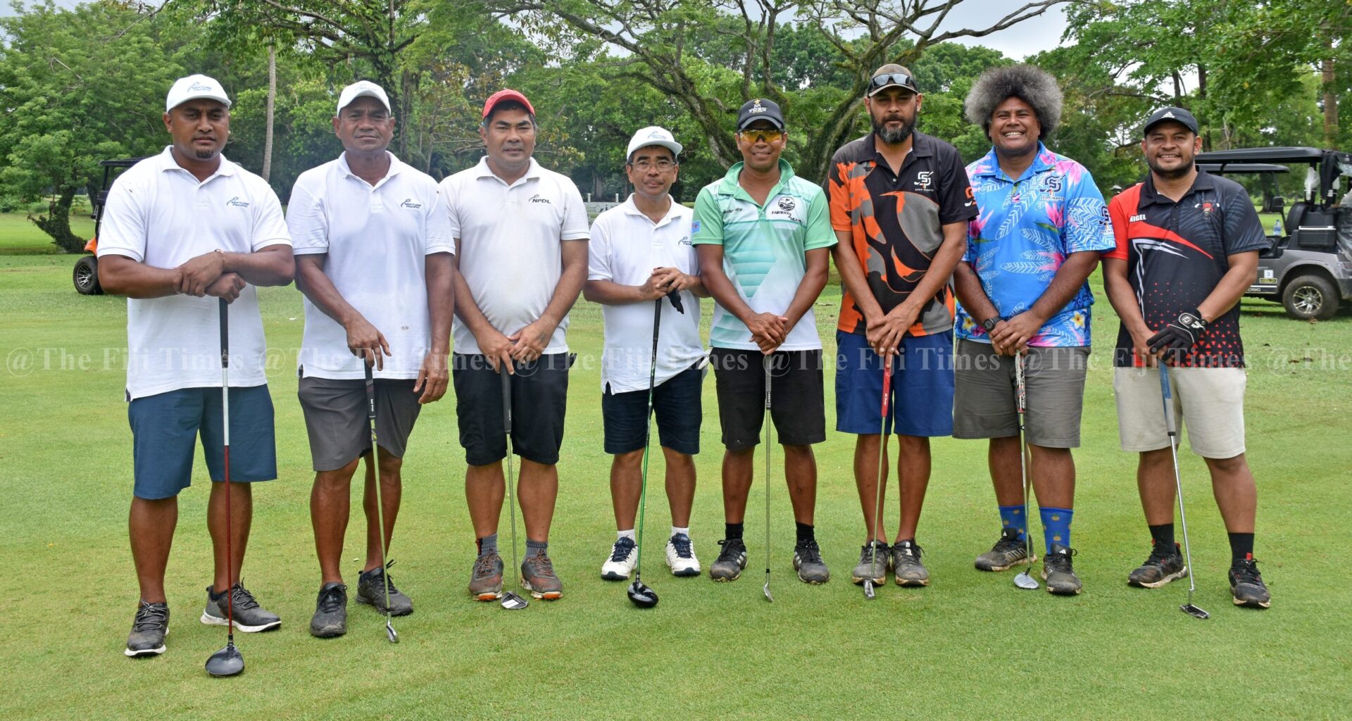 Huge turnout at final golf meet