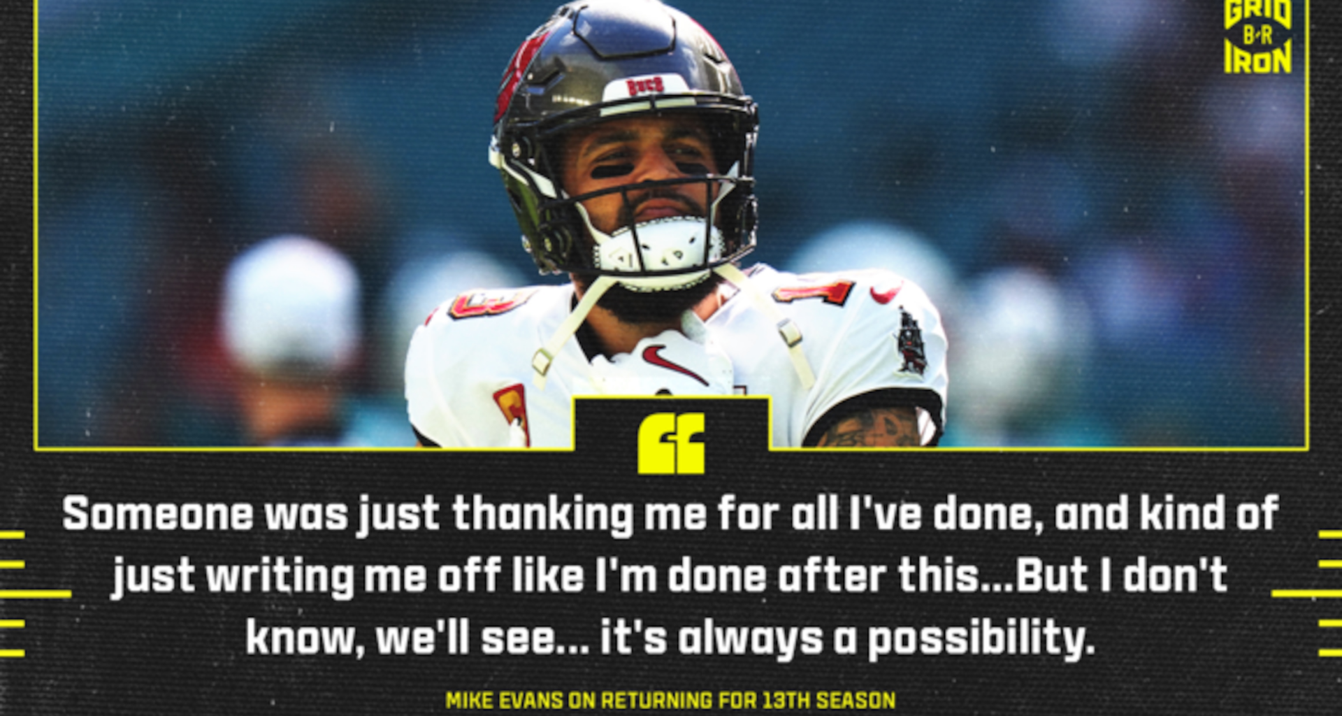 Mike Evans Discusses Bucs Future Amid Contract, NFL Retirement Rumors Ahead of Week 18