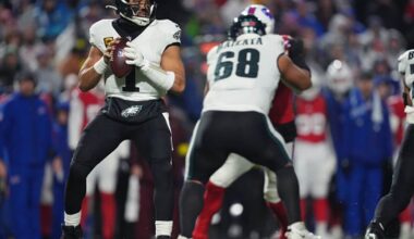 NFL Week 17 live scores and updates: Eagles lead Bills, playoff picture, standings, highlights, latest