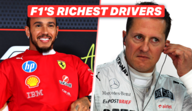 Top five richest drivers in F1 history