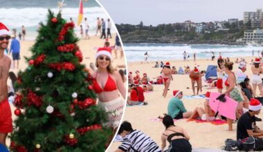 Christmas festivities return to Bondi - 9news.com.au