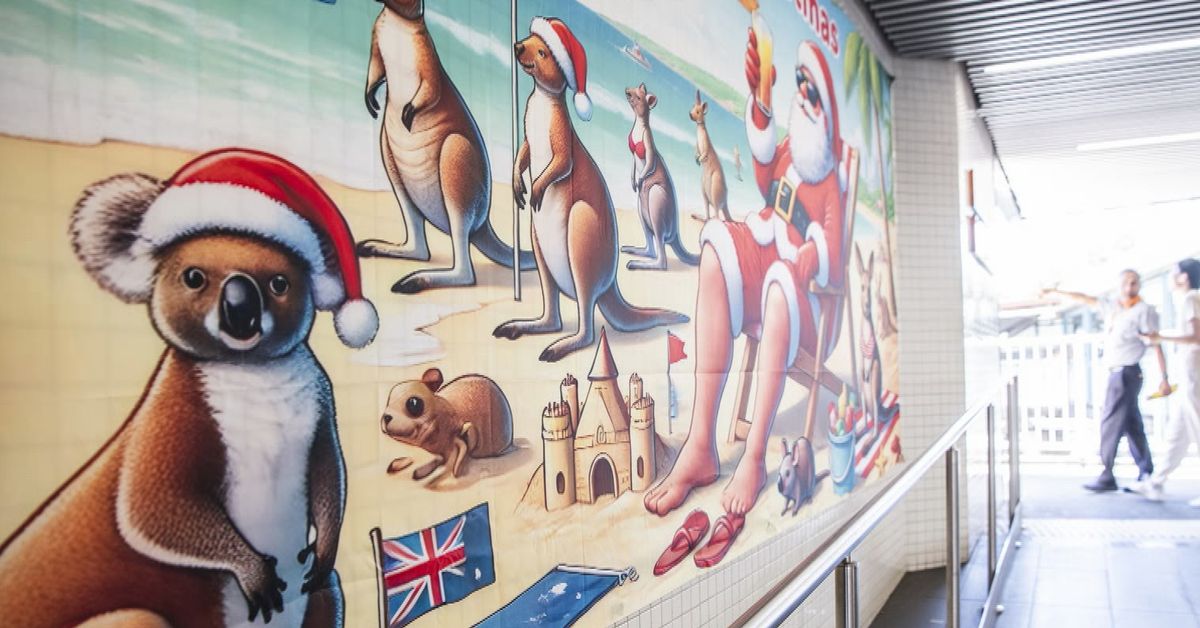 Sydney train station removes 'AI slop' mural after backlash