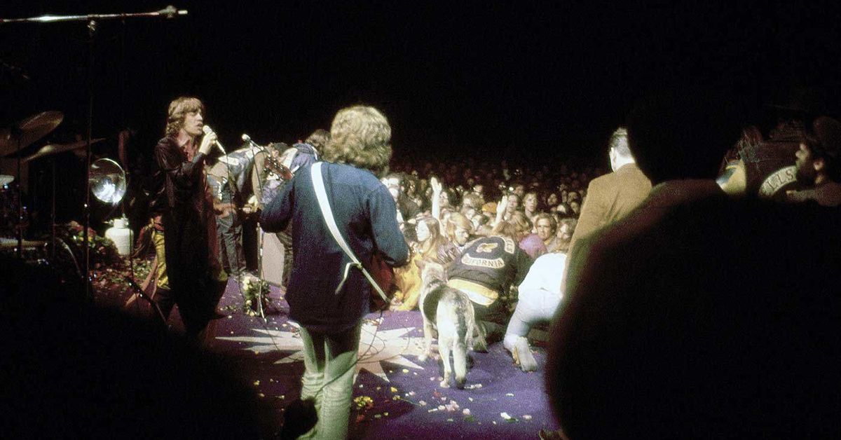 Today in History - December 6: Bikies paid in beer cause mayhem and violence at massive rock festival