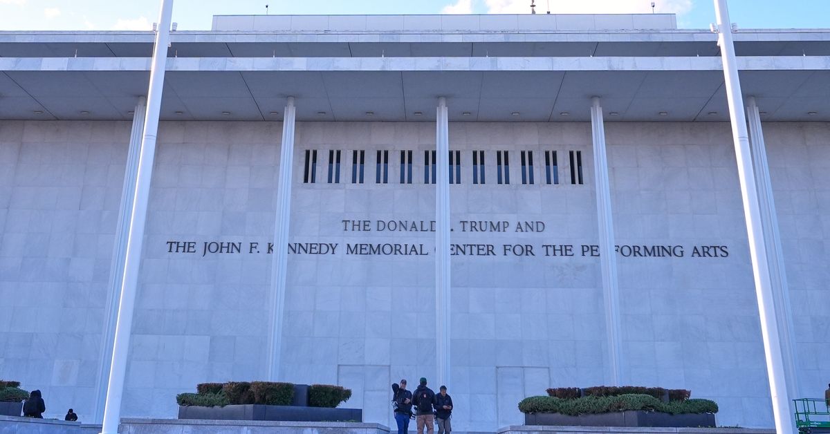 More artists pull out of Kennedy Centre gigs after Trump's name added to building