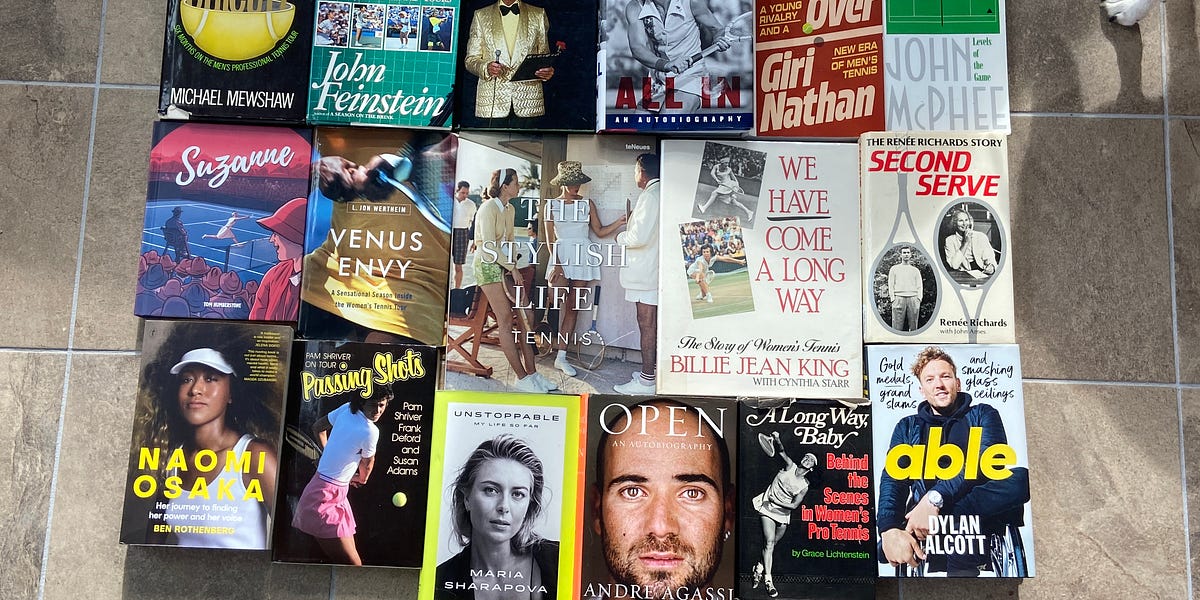 The Gift of Tennis Books - by Ben Rothenberg