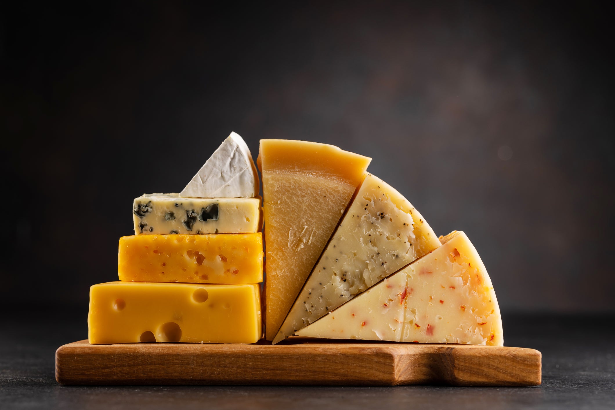A beautiful slab of cheese – probably ok if taken as part of a balanced diet