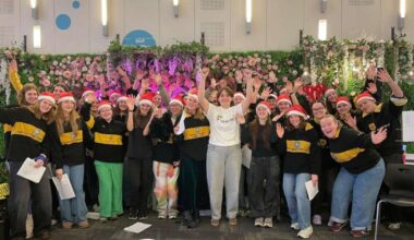 ‘Heart-warming’ women’s rugby Christmas choir raises over £600 for charity