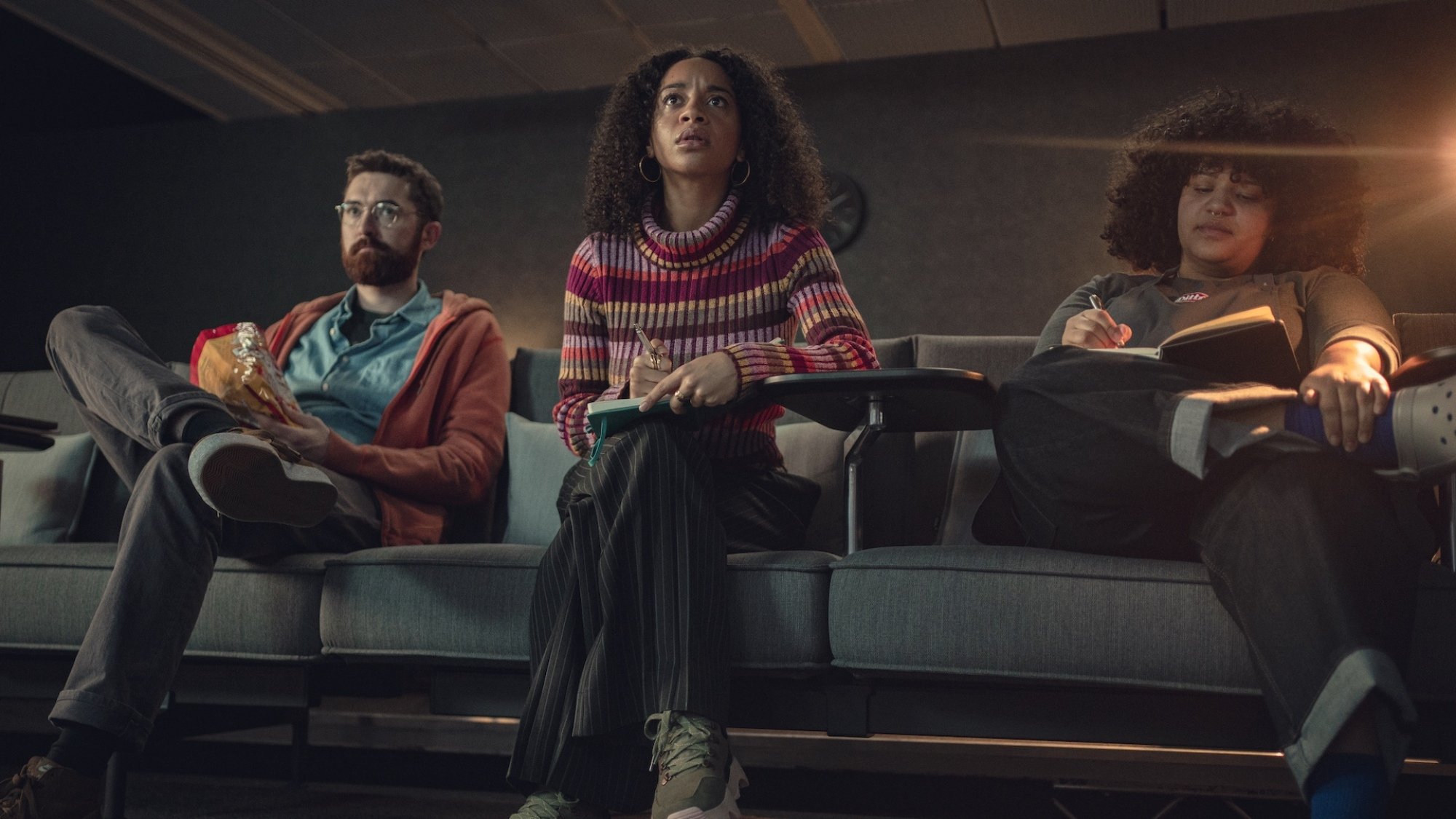 Ben Ashenden, Siena Kelly, and Amber Grappy in 