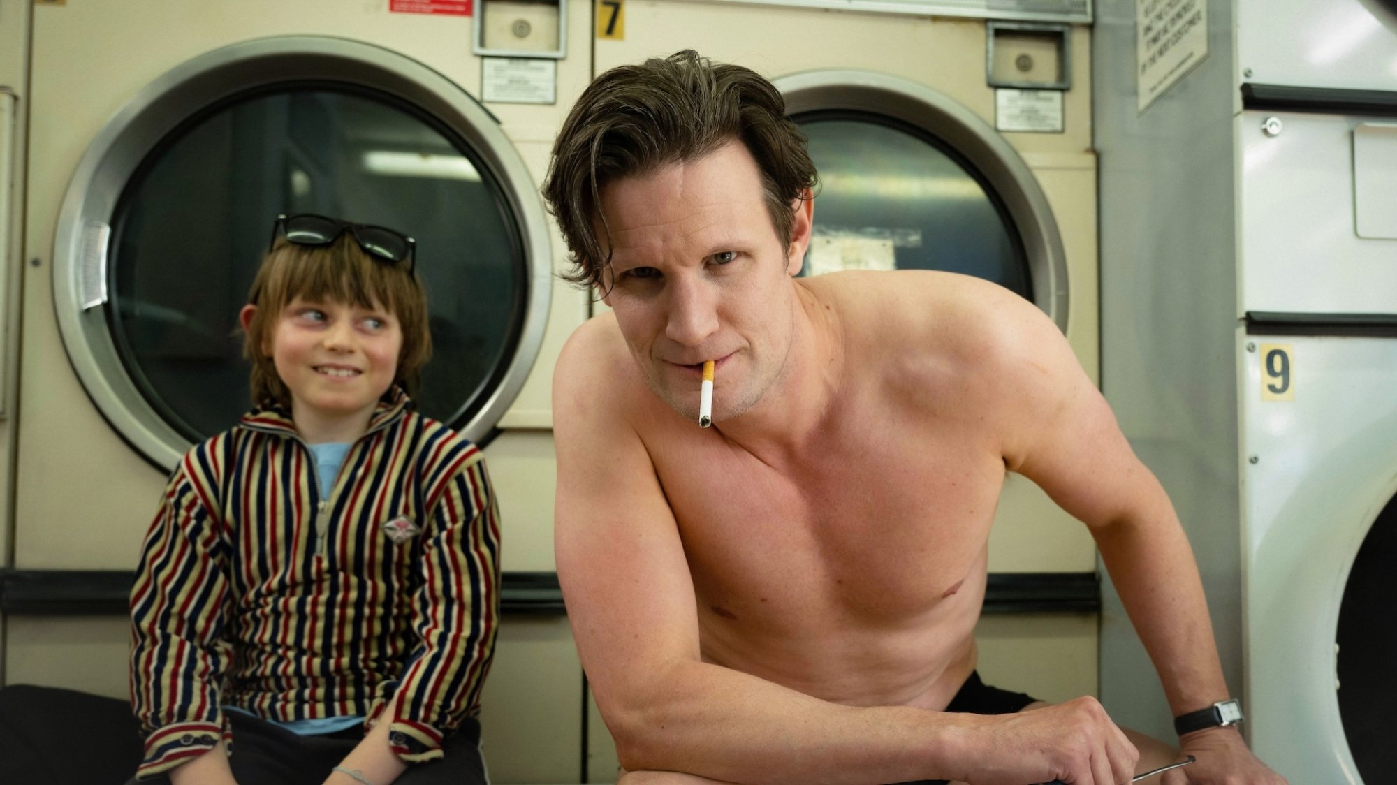 Rafael Mathé and Matt Smith in 