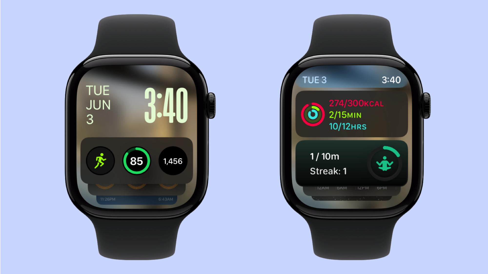 Widgets on Apple Watch