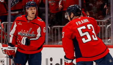 Chychrun scores twice for Capitals in shutout of Maple Leafs