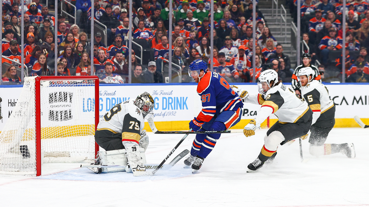 McDavid scores again, Oilers hold off Golden Knights