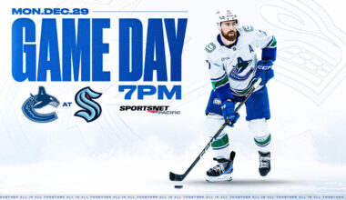 Game Notes: Canucks at Kraken