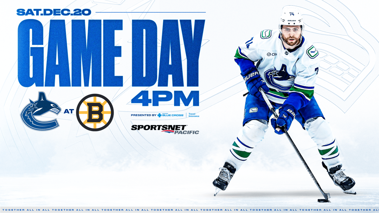 Game Notes: Canucks at Bruins