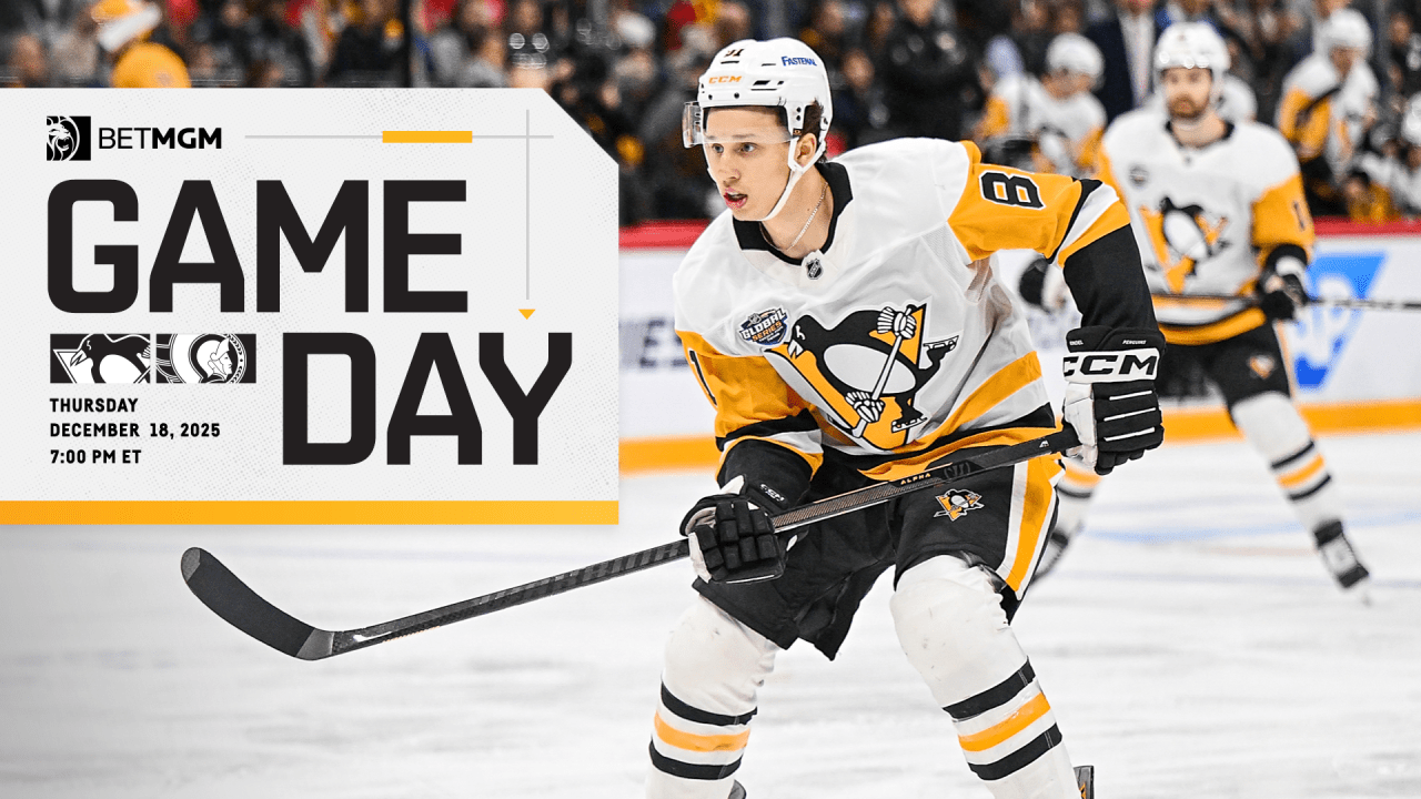 Game Preview: 12.18.25 at Ottawa Senators