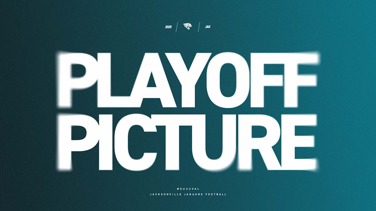2025 NFL Playoff Tracker | Jaguars No. 1 in AFC South Before Week 17