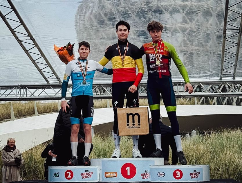 Vanden Heede crowned U23 Beach Race Champion