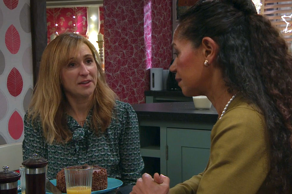 Laurel Thomas, Celia Daniels, Emmerdale laurel thomas, celia daniels, emmerdale