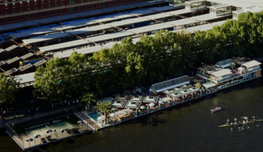 Floating Tennis Court Hits The Yarra: Le Club Lacoste Pops Up At Afloat For Summer 2026