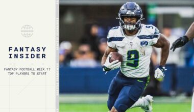 Best Players To Start In Week 17