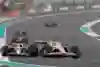 Liam Lawson battling Oliver Bearman Liam Lawson ahead of Oliver Bearman at the Abu Dhabi F1 Grand Prix, 2025.