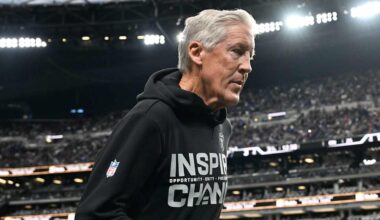 Raiders hold top pick entering Week 18 after loss to Giants