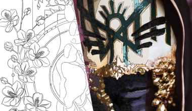 Sleep Token colouring book